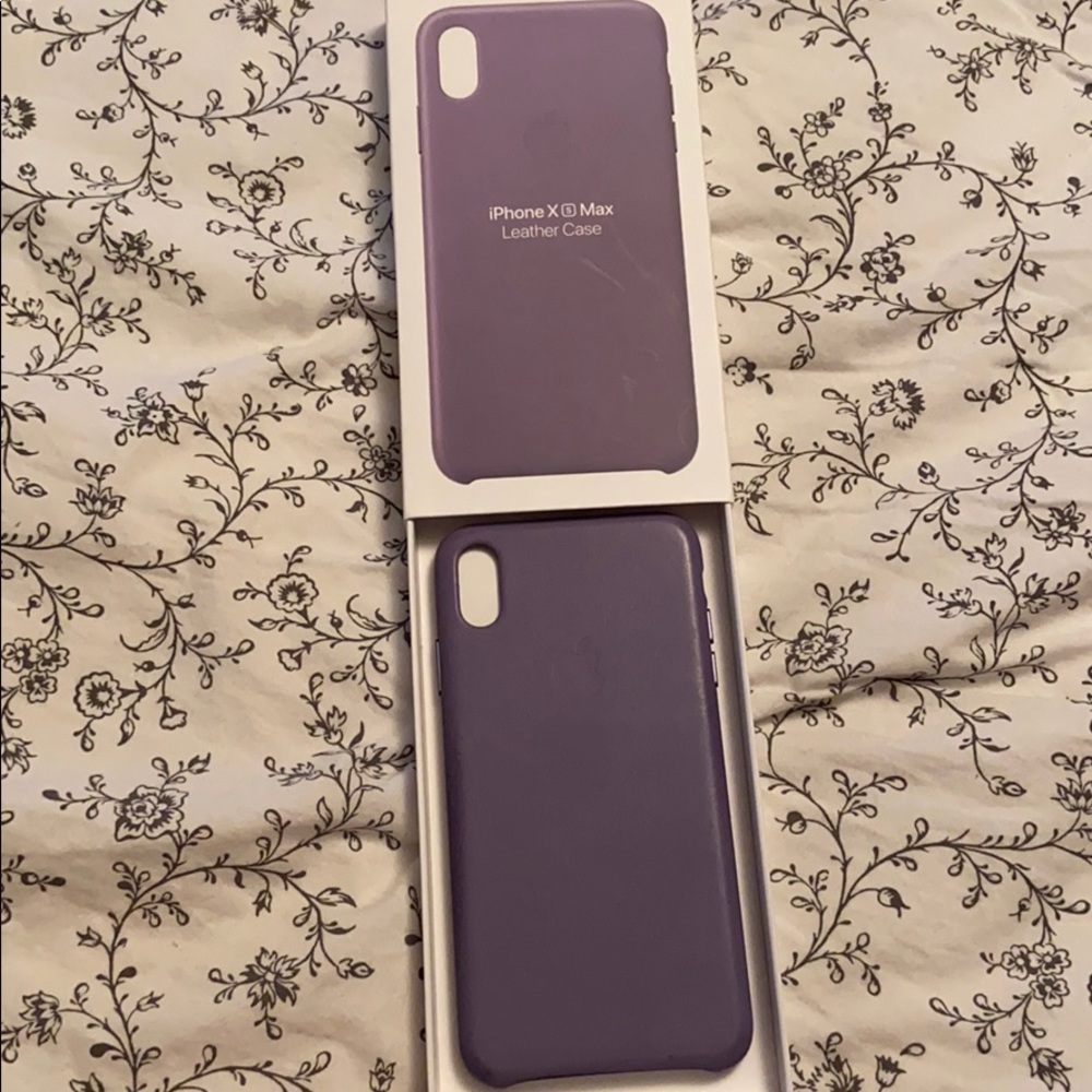 Original XS Max Leather case